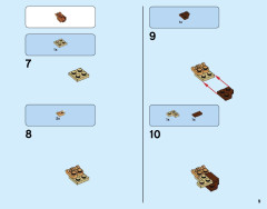 LEGO 21313 instructions page 9 – build guide