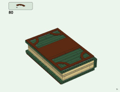 LEGO 21315 instructions page 71 – build guide