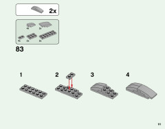 LEGO 21316 instructions page 111 – build guide