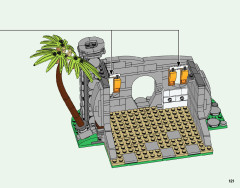 LEGO 21316 instructions page 121 – build guide