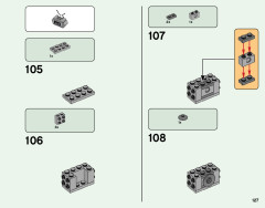 LEGO 21316 instructions page 127 – build guide