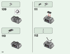 LEGO 21316 instructions page 128 – build guide