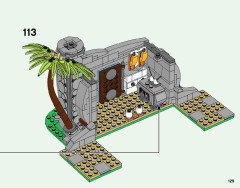 LEGO 21316 instructions page 129 – build guide