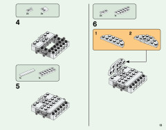 LEGO 21316 instructions page 13 – build guide