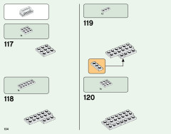 LEGO 21316 instructions page 134 – build guide