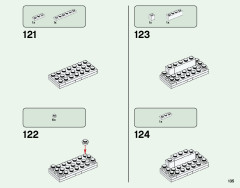 LEGO 21316 instructions page 135 – build guide