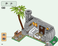 LEGO 21316 instructions page 140 – build guide