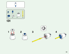 LEGO 21316 instructions page 141 – build guide