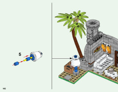 LEGO 21316 instructions page 142 – build guide