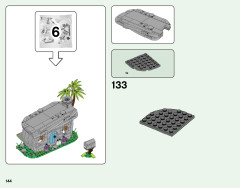 LEGO 21316 instructions page 144 – build guide