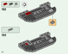 LEGO 21316 instructions page 156 – build guide