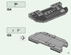LEGO 21316 instructions page 157 – build guide