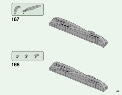 LEGO 21316 instructions page 163 – build guide