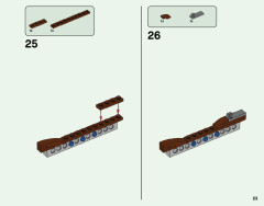 LEGO 21316 instructions page 23 – build guide