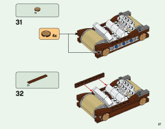 LEGO 21316 instructions page 27 – build guide