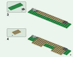 LEGO 21316 instructions page 39 – build guide