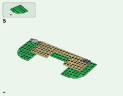 LEGO 21316 instructions page 40 – build guide