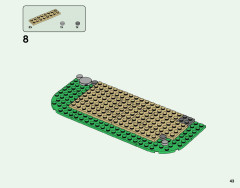 LEGO 21316 instructions page 43 – build guide