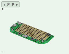 LEGO 21316 instructions page 44 – build guide