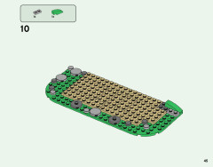 LEGO 21316 instructions page 45 – build guide