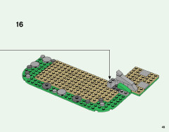 LEGO 21316 instructions page 49 – build guide