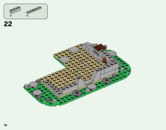 LEGO 21316 instructions page 56 – build guide