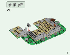 LEGO 21316 instructions page 61 – build guide