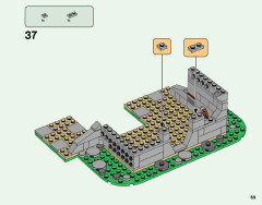 LEGO 21316 instructions page 69 – build guide