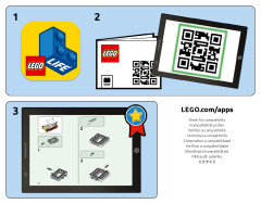 LEGO 21316 instructions page 7 – build guide