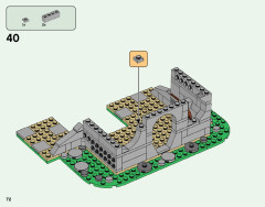 LEGO 21316 instructions page 72 – build guide