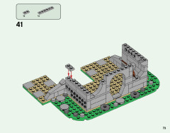 LEGO 21316 instructions page 73 – build guide