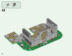 LEGO 21316 instructions page 74 – build guide