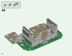 LEGO 21316 instructions page 76 – build guide