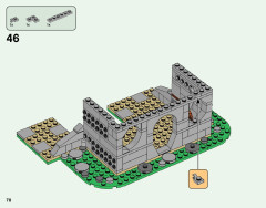 LEGO 21316 instructions page 78 – build guide