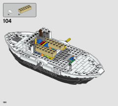 LEGO 21317 instructions page 100 – build guide