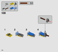LEGO 21317 instructions page 104 – build guide