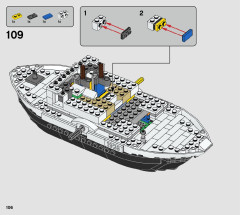 LEGO 21317 instructions page 106 – build guide