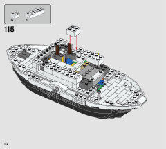 LEGO 21317 instructions page 112 – build guide