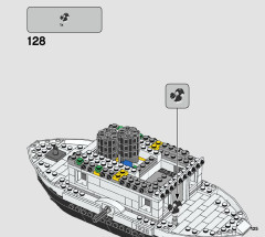 LEGO 21317 instructions page 125 – build guide