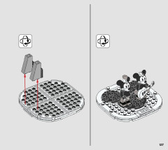 LEGO 21317 instructions page 127 – build guide