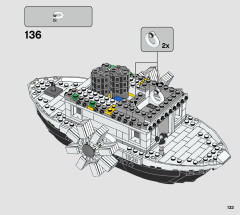 LEGO 21317 instructions page 133 – build guide