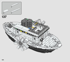 LEGO 21317 instructions page 134 – build guide