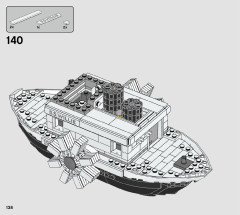 LEGO 21317 instructions page 138 – build guide