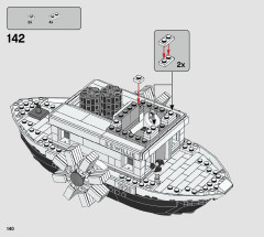 LEGO 21317 instructions page 140 – build guide