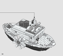 LEGO 21317 instructions page 144 – build guide