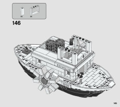 LEGO 21317 instructions page 145 – build guide