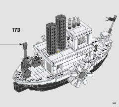 LEGO 21317 instructions page 163 – build guide