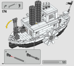 LEGO 21317 instructions page 164 – build guide