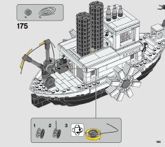 LEGO 21317 instructions page 165 – build guide