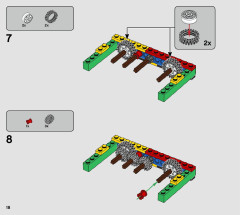 LEGO 21317 instructions page 18 – build guide